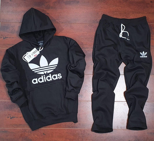 Fleece Printed Regular Full Sleeves Tracksuits